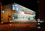 factory at night