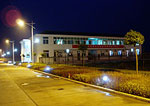 factory at night