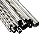 Polished steel pipe